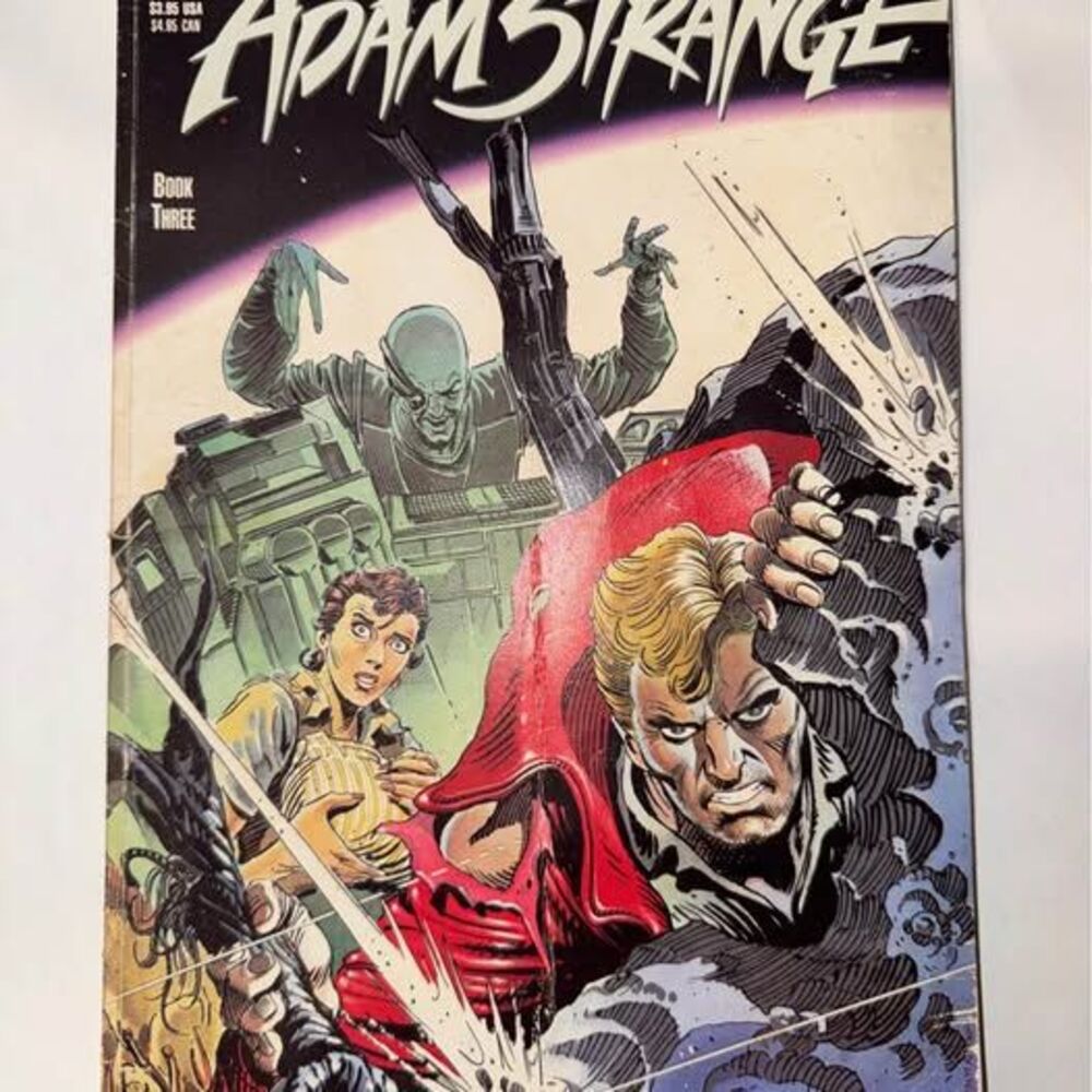 DC Comics Adam Strange: The Man of Two Worlds Book Three (1990)